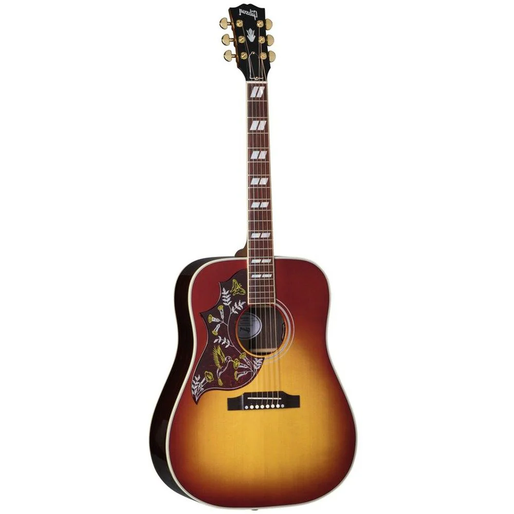 Gibson Humminbird Standard Left-Hand Rosewood (Rosewood Burst) w/ Pickup inc Case