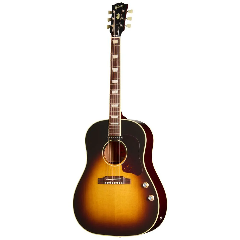Gibson J-160E Original (Vintage Sunburst) w/ Pickup inc Hard Case