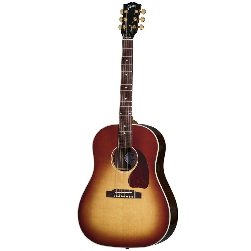 Gibson J-45 Standard Rosewood (Rosewood Burst) w/ Pickup inc Hardshell Case