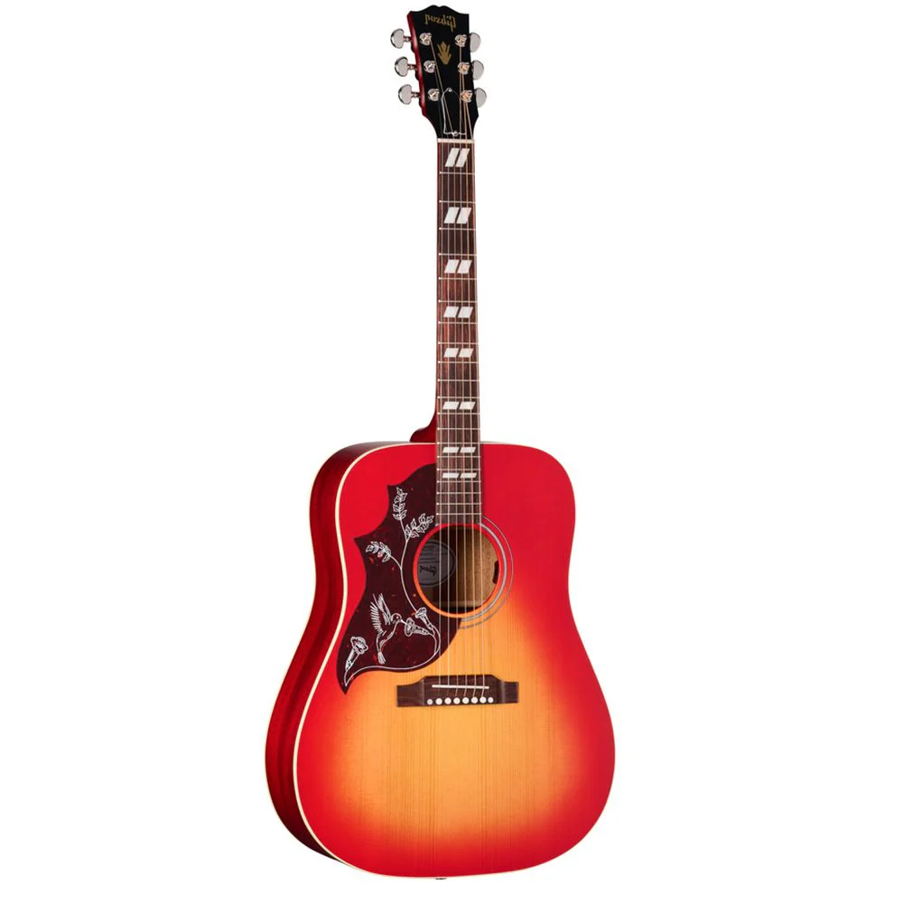 Gibson Left-Hand Hummingbird Special Satin (Vintage Cherry Burst) inc Soft Case