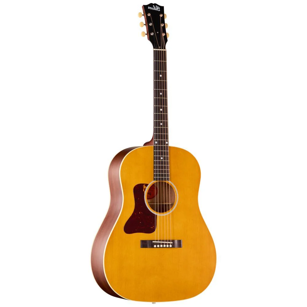 Gibson Left-Handed J-45 Century 12-Fret Acoustic Guitar (Vintage Amber) inc