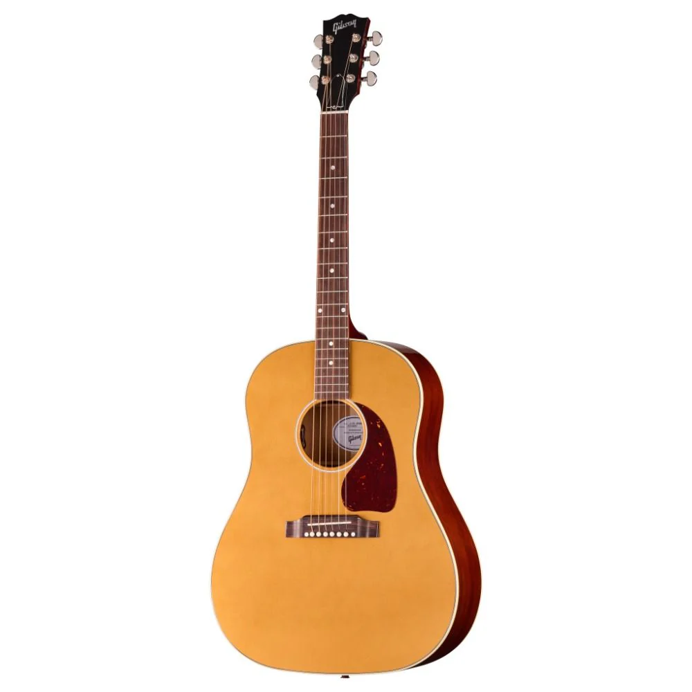 Gibson Left-Handed J-45 Standard Goldtop Acoustic Guitar inc Hard Case