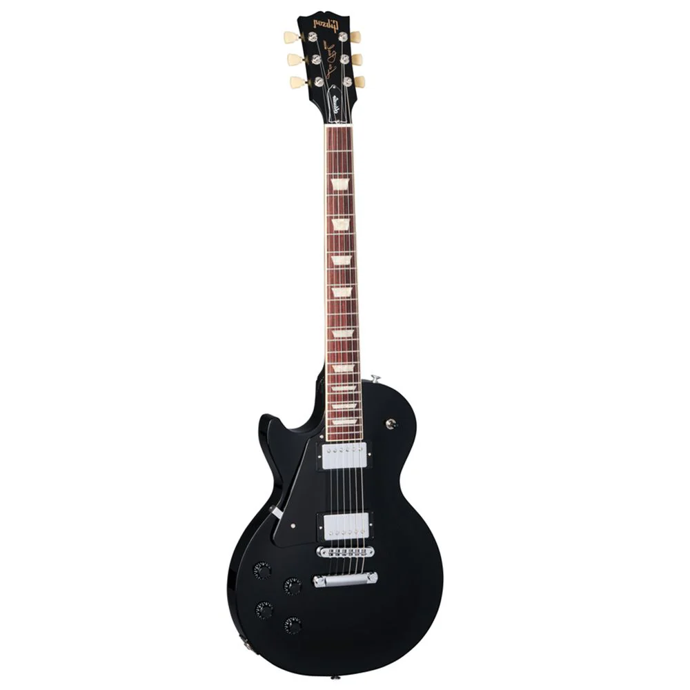 Gibson Les Paul Studio Left-Hand Electric Guitar (Ebony) inc Soft Shell Case