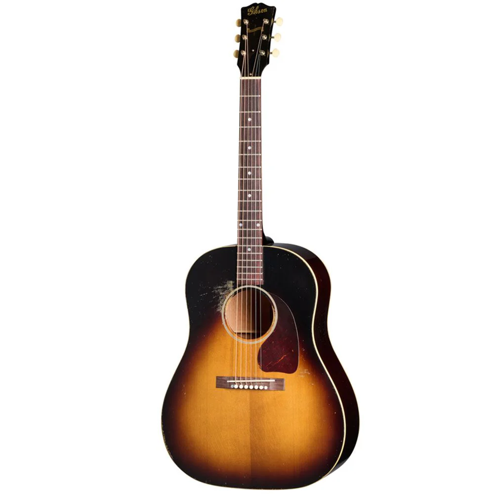 Gibson Murphy Lab 1942 Banner J45 (Heavy Aged Vintage Sunburst) inc Hard Case