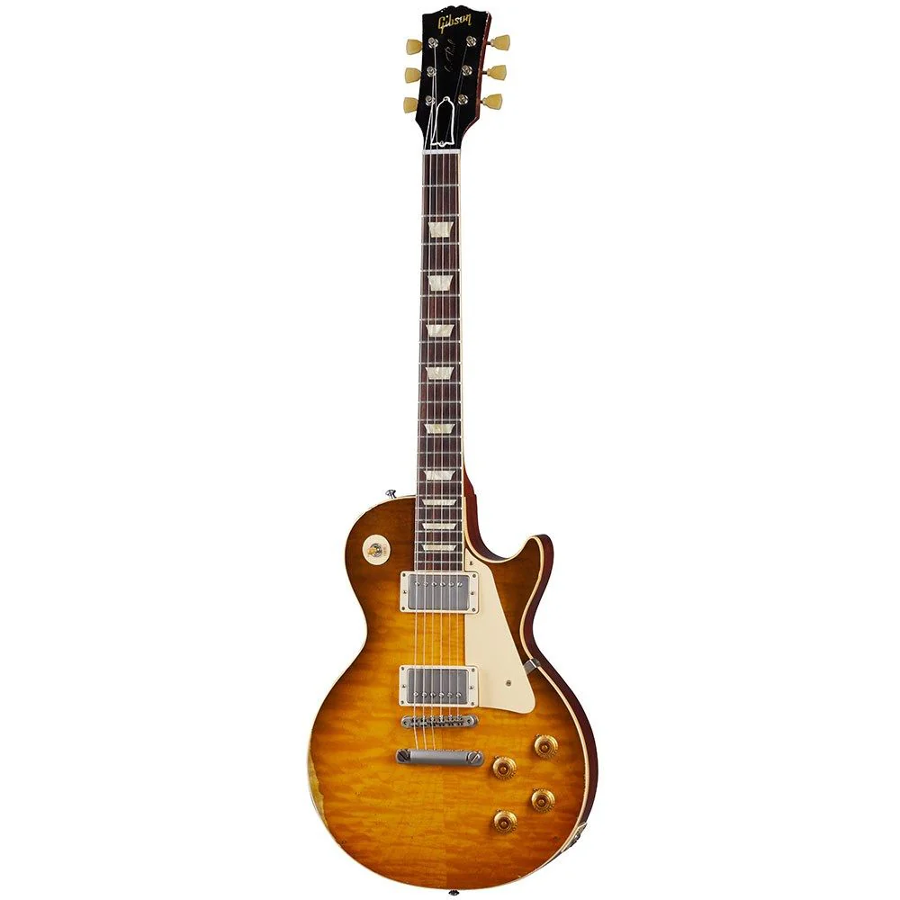 Gibson Murphy Lab 1959 Les Paul Standard (Green Lemon Fade) - Heavey Aged