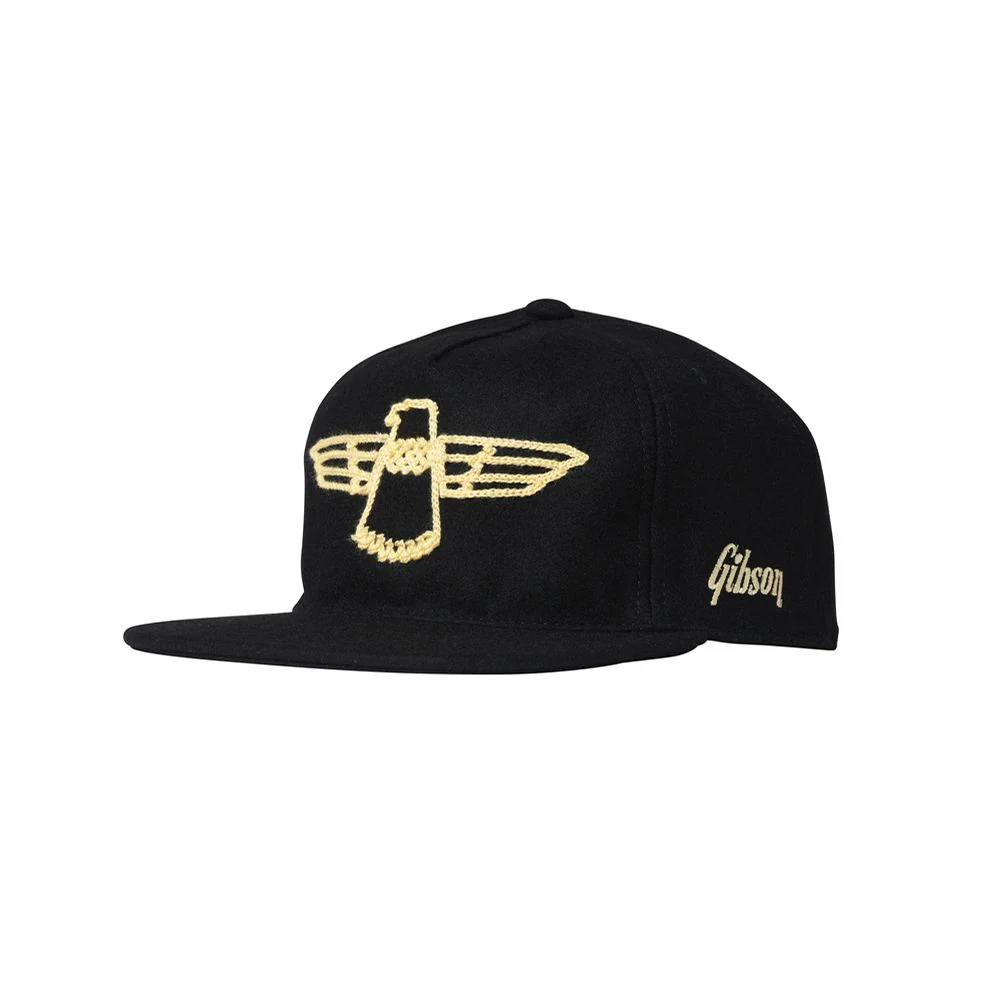 Gibson Thunderbird Wool Snapback (Black)
