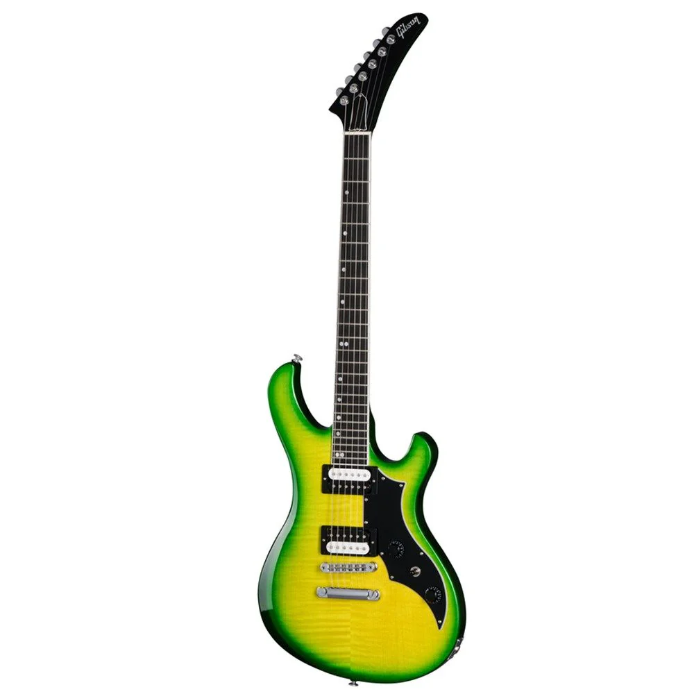 Gibson Victory Electric Guitar Figured Top (Iguana Burst) inc Hardshell Case