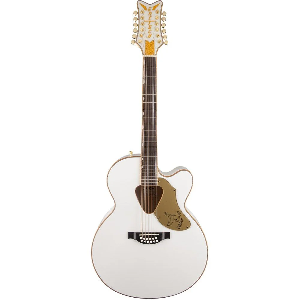 Gretsch G5022CWFE-12 Rancher Falcon Jumbo 12-String Acoustic Electric (White)