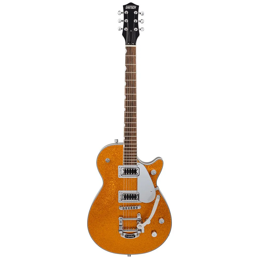 Gretsch G5230T Electromatic Sparkle Jet FT Single-Cut w/ Bigsby (Gold Sparkle)