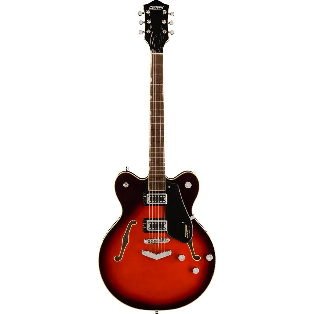 Gretsch G5622 Electromatic Center Block Double-Cut w/ V-Stoptail (Claret Burst)