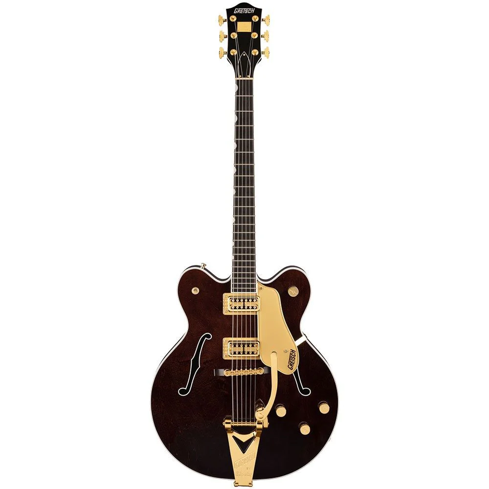 Gretsch G6122TG Players Edition Country Gentleman w/ Bigsby Ebony FB (Walnut Stain)