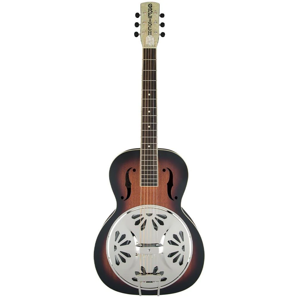 Gretsch G9220 Bobtail Round-Neck Resonator Guitar (2-Color Sunburst)
