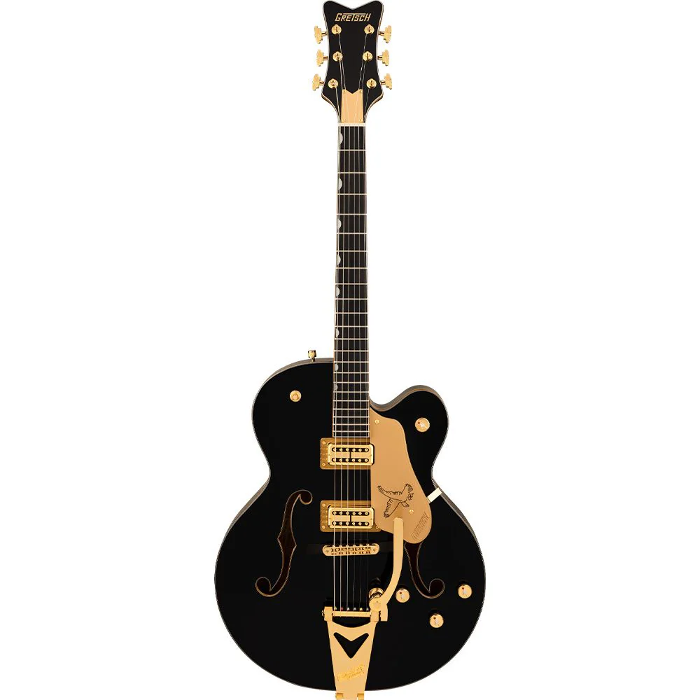Gretsch Synchromatic Falcon Hollow Body Single-Cut Bigsby (Black)