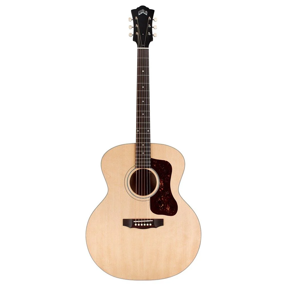 Guild F-40 Standard SP/MH Acoustic Guitar (Natural) inc Hard Case