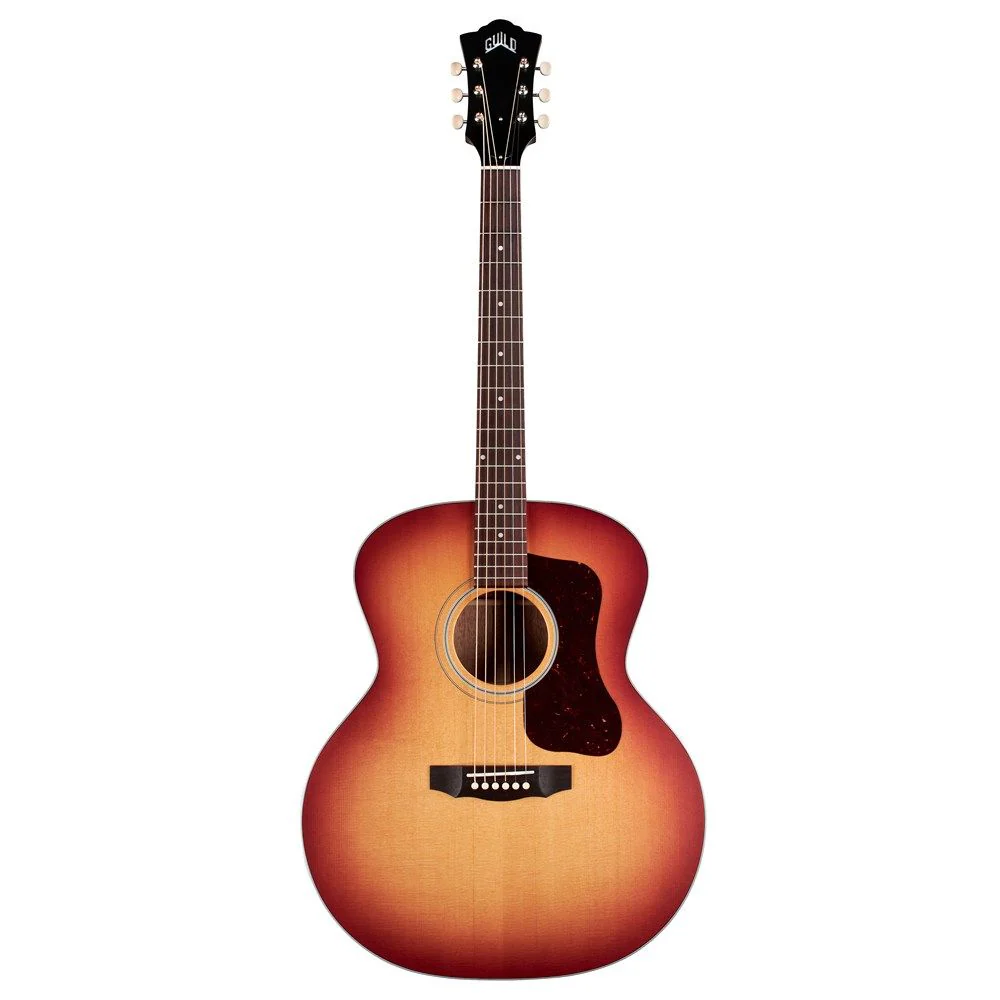 Guild F-40 Standard SP/MH Acoustic Guitar (Pacific Sunset Burst) inc Hard Case