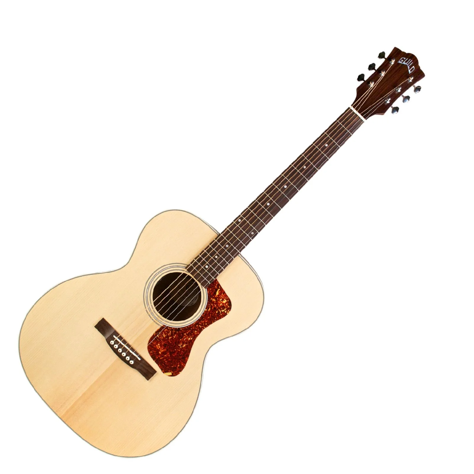 Guild OM-240E Natural Orchestra Acoustic Electric Guitar inc Gig Bag
