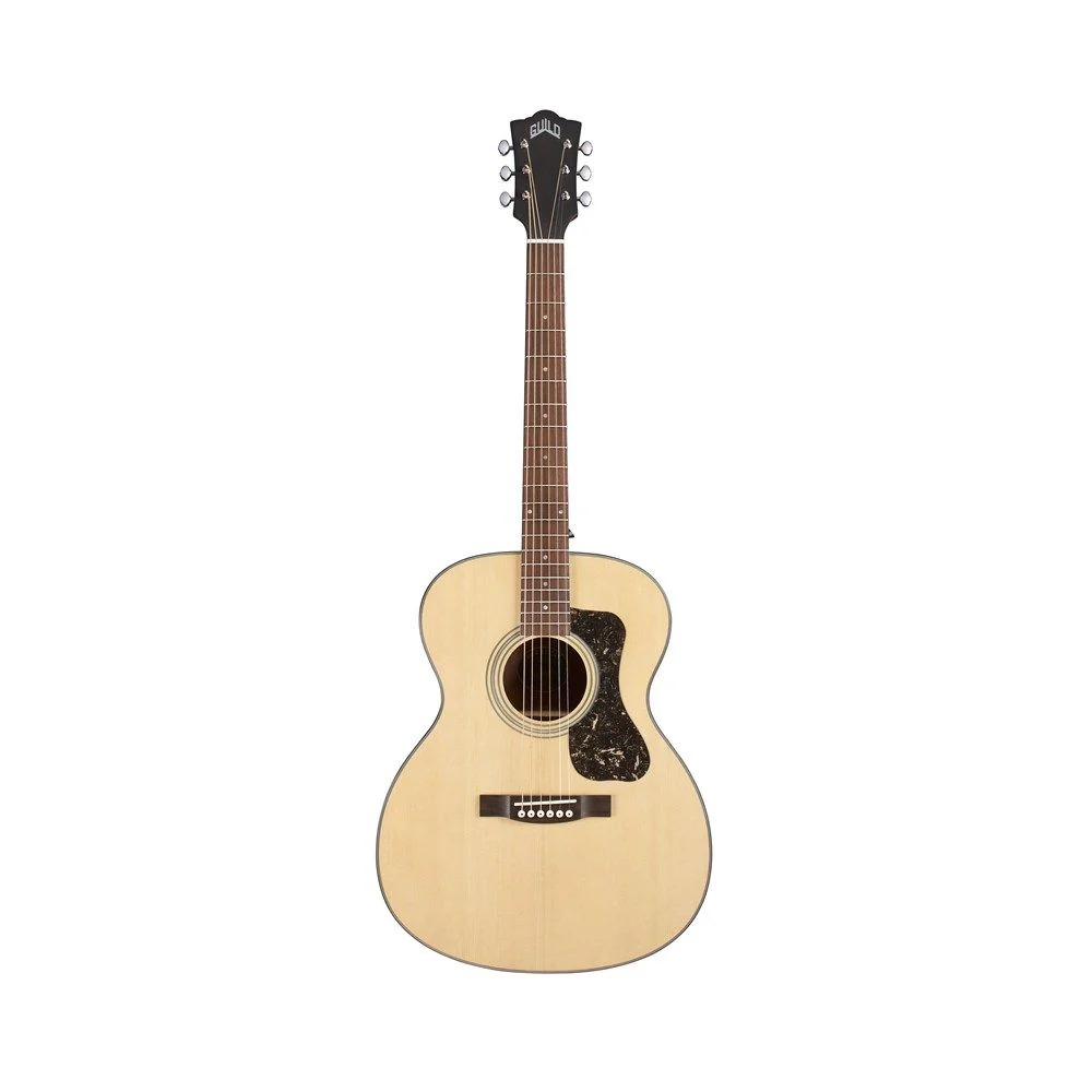 Guild OM-340 Acoustic Guitar (Natural) inc Gig Bag
