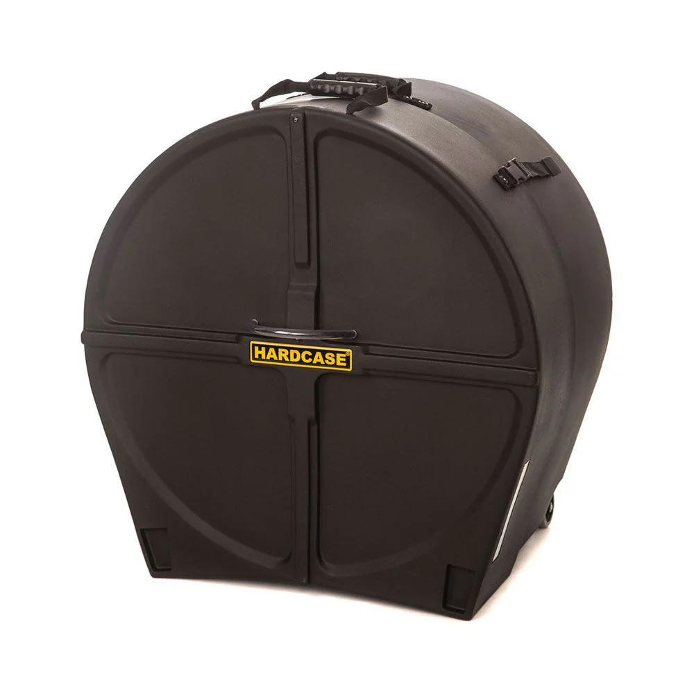 Hardcase Standard Pipeband 28" x 18" Bassdrum Case w/wheels