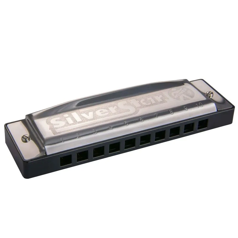 Hohner Silver Star Diatonic Harmonica in Key E