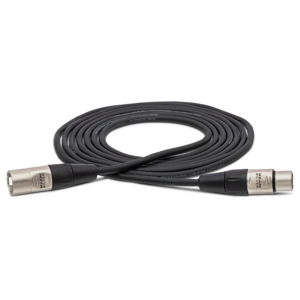 Hosa HXX001.5 Pro Balanced Interconnect REAN XLR3F to XLR3M (1.5 ft)