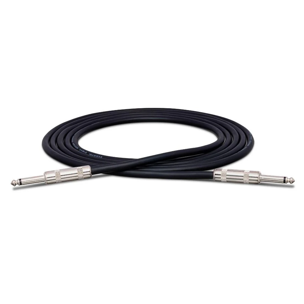 Hosa SKJ603 Speaker Cable 1/4 in TS to Same (3 ft)