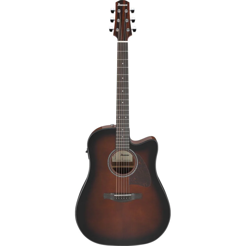 Ibanez AAD51CE High Gloss Acoustic Guitar (Dark Violin Sunburst High Gloss)