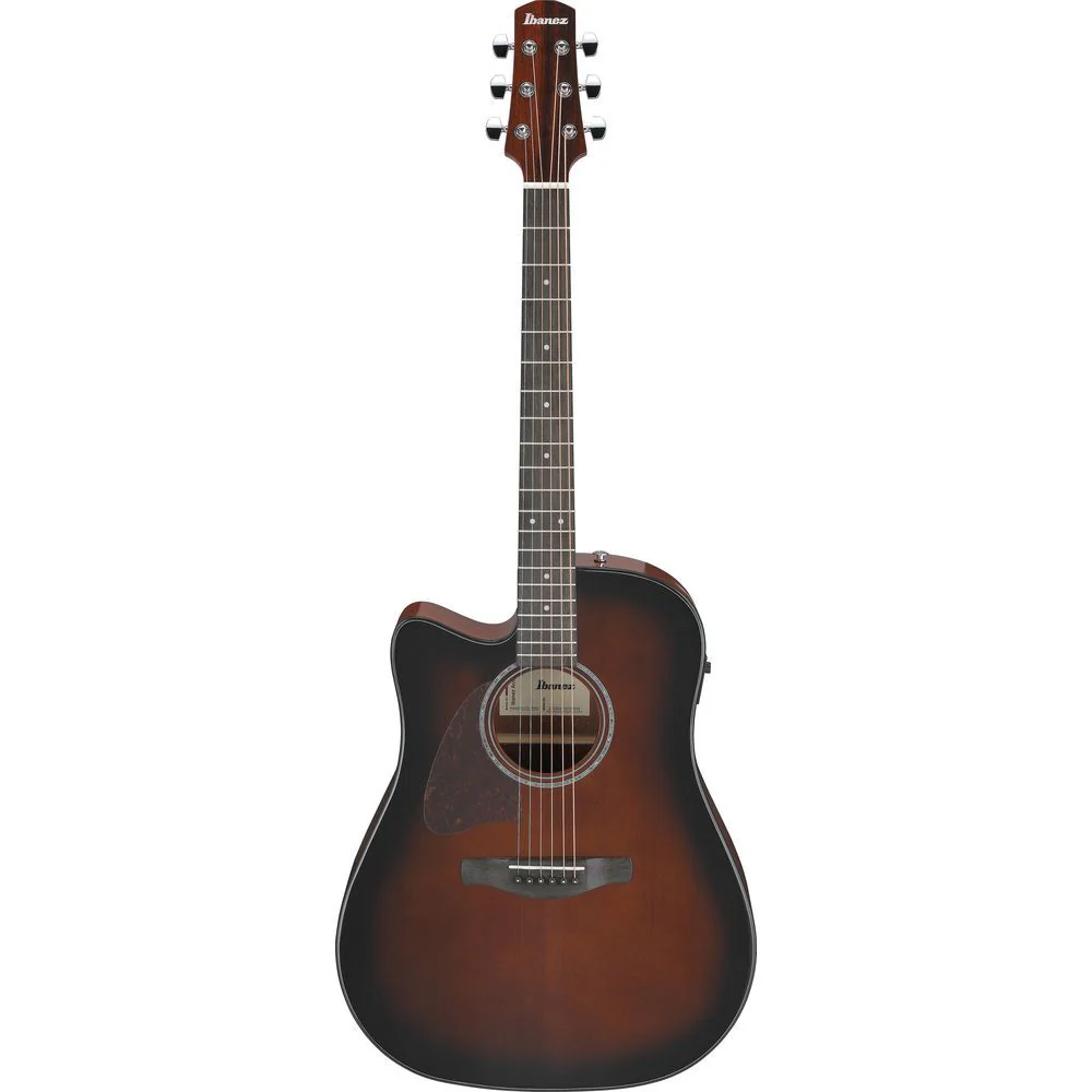 Ibanez AAD51LCE High Gloss Acoustic Guitar (Dark Violin Sunburst)
