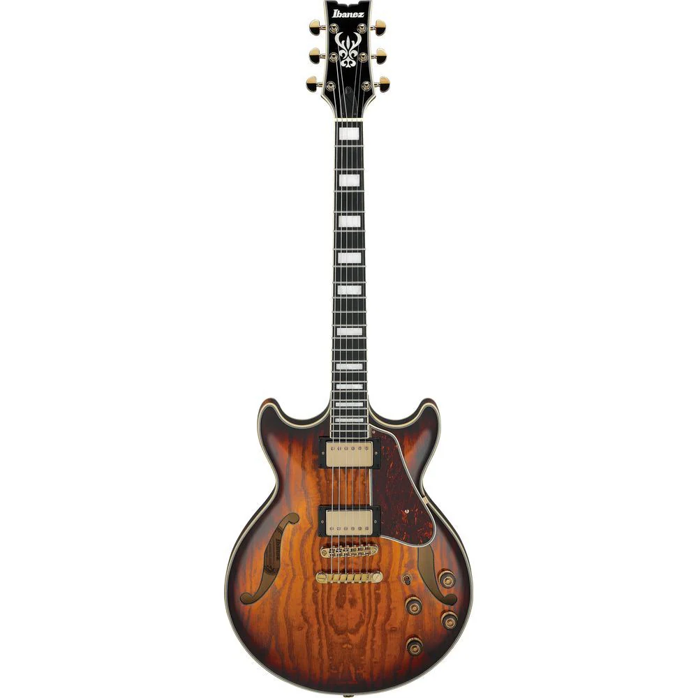 Ibanez AM93QA Electric Guitar (Vintage Violin High Gloss)