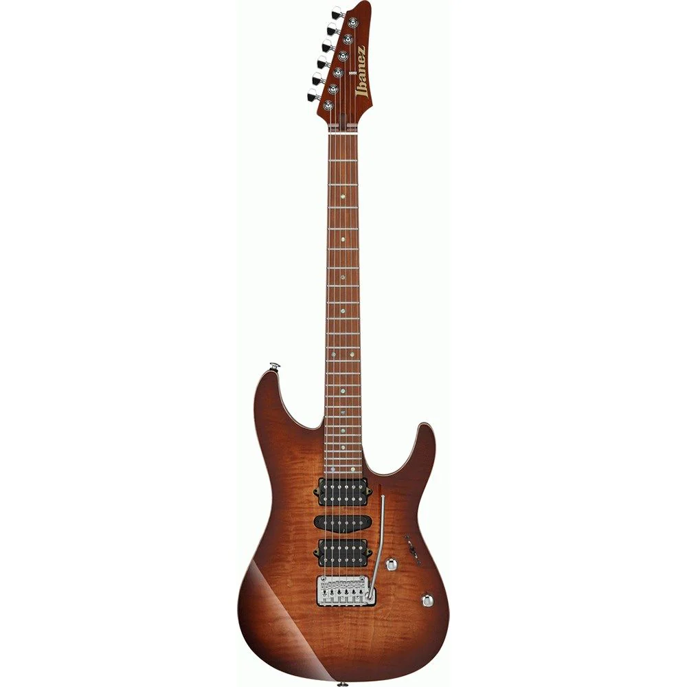 Ibanez AZ2407FBSR Prestige Electric Guitar (Brownish Sphalerite) inc Case