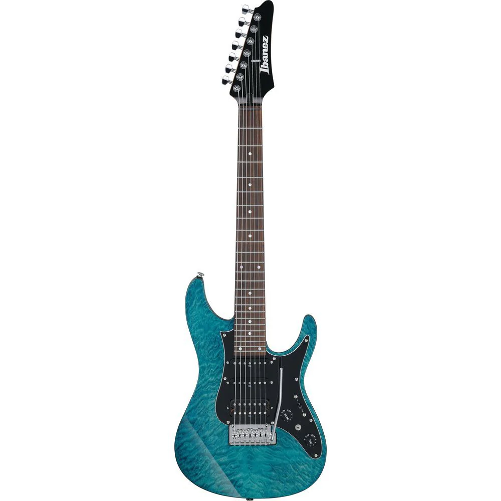Ibanez AZ447P1QM Electric Guitar (Cosmic Blue) inc Gig Bag
