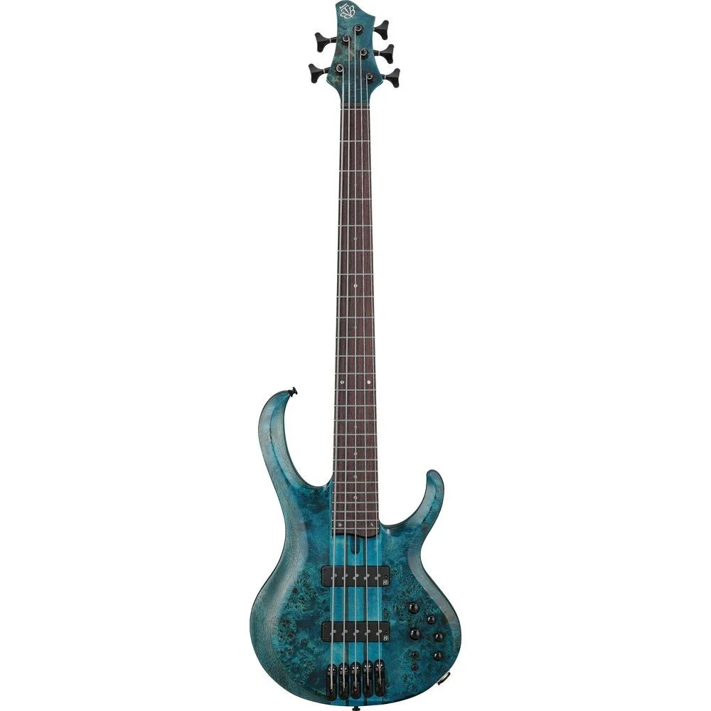 Ibanez BTB945 5-String Electric Bass (Cosmic Blue Low Gloss)