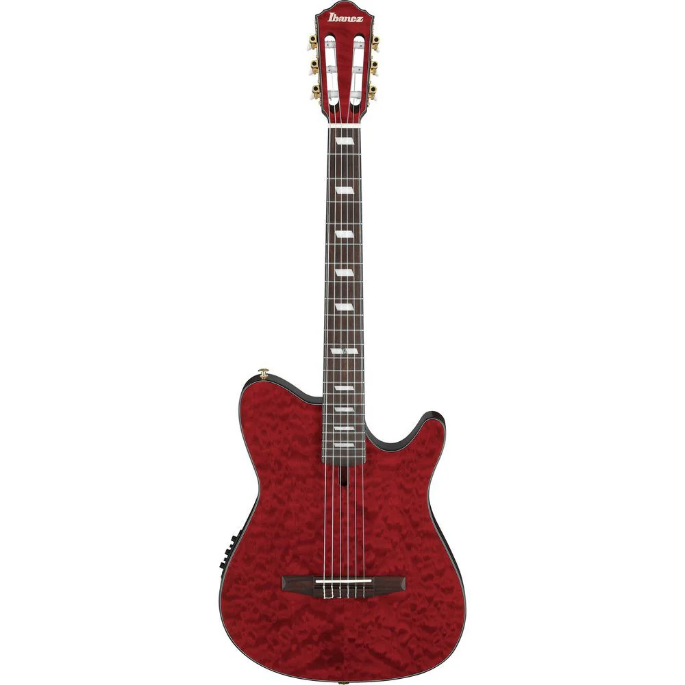 Ibanez FRH20QMN Nylon String Guitar (Wine Red)