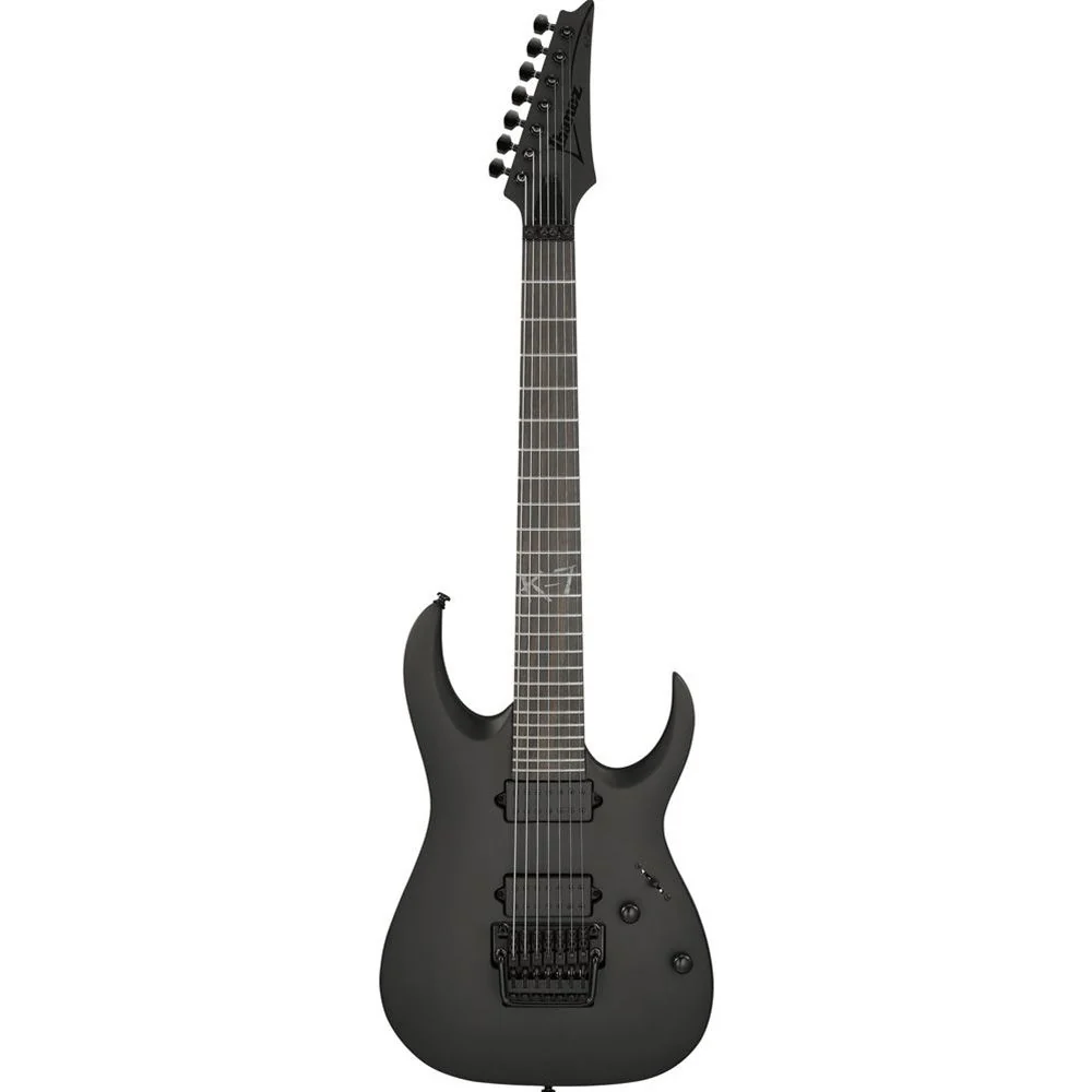 Ibanez K7 YIN Munky Korn Signature 7 String Electric Guitar (Black)