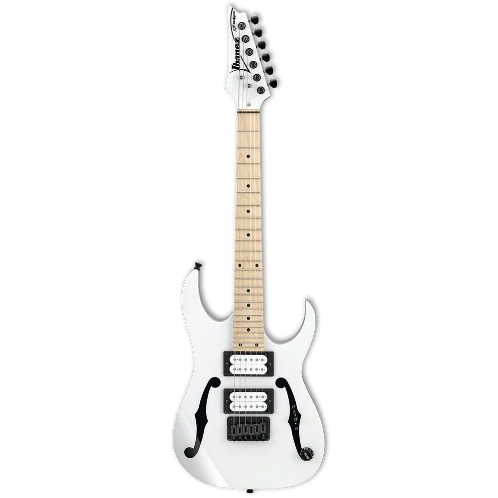Ibanez PGMM31 miKro Paul Gilbert Signature 3/4 Size Electric Guitar (White)