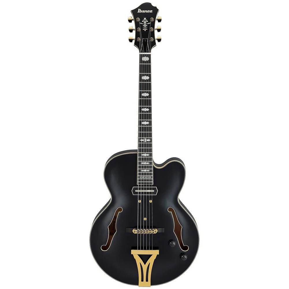 Ibanez PM3C Pat Metheny Signature Electric (Black Low Gloss) inc Hardcase
