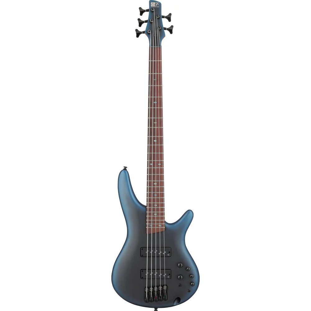 Ibanez SR505N Electric Bass Guitar (Midnight Arctic Ocean Matte)