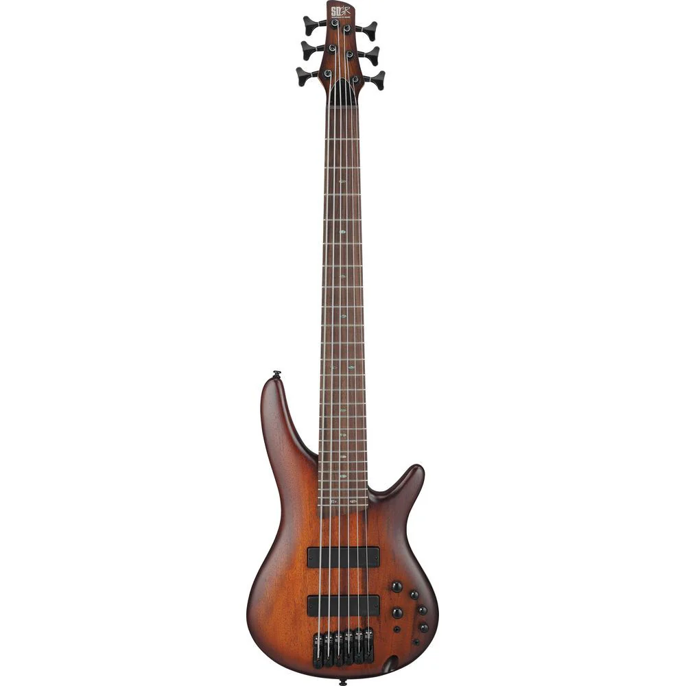 Ibanez SR506A Electric Bass Guitar (Mahogany Brown Burst Low Gloss)