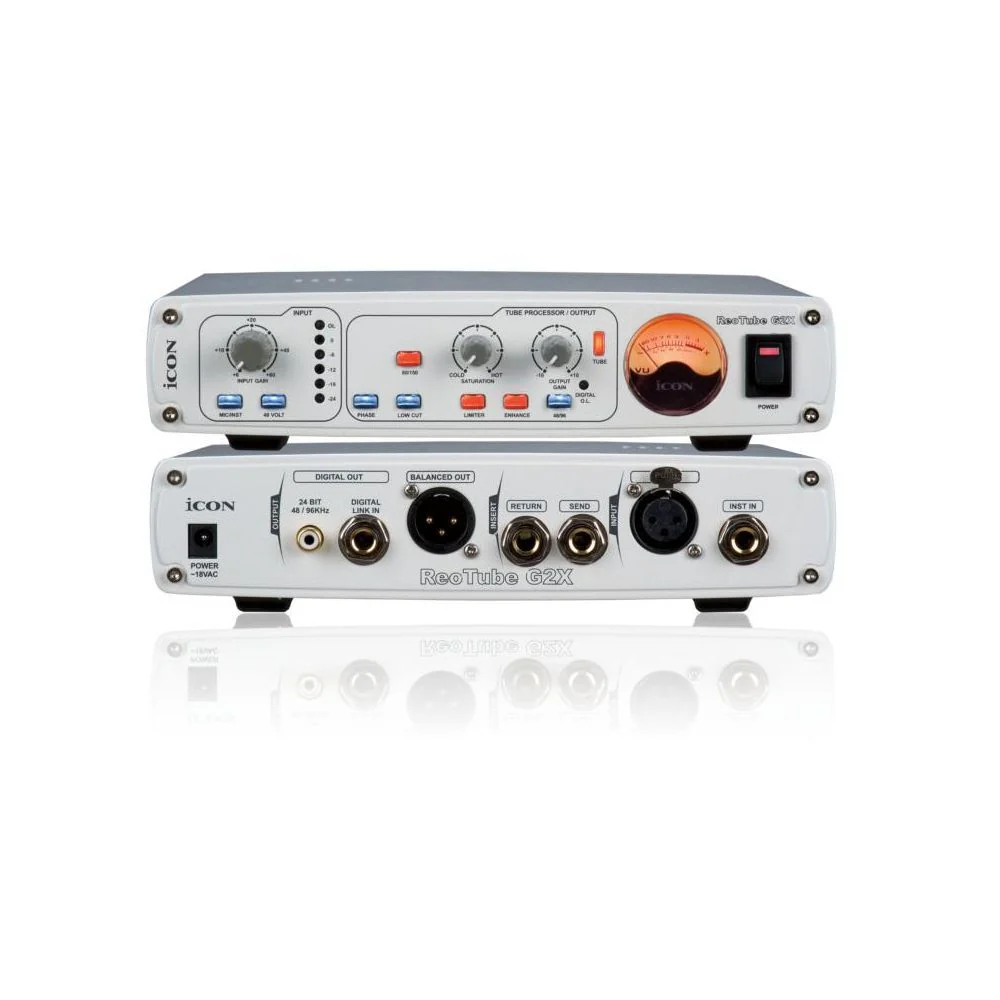 Icon ReoTube G2X Microphone/Instrument Preamp w/ SPDIF Output