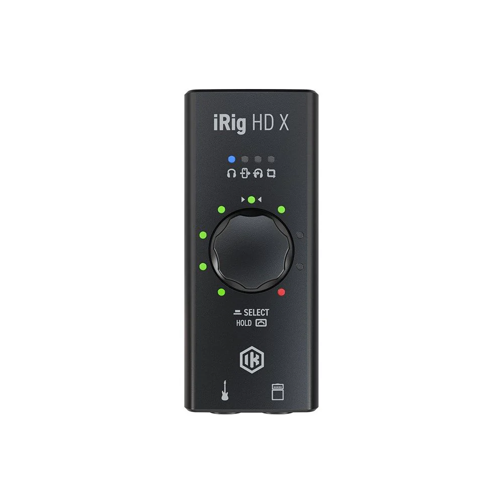 IK Multimedia iRig HD X Guitar Interface for iOS, Mac & PC