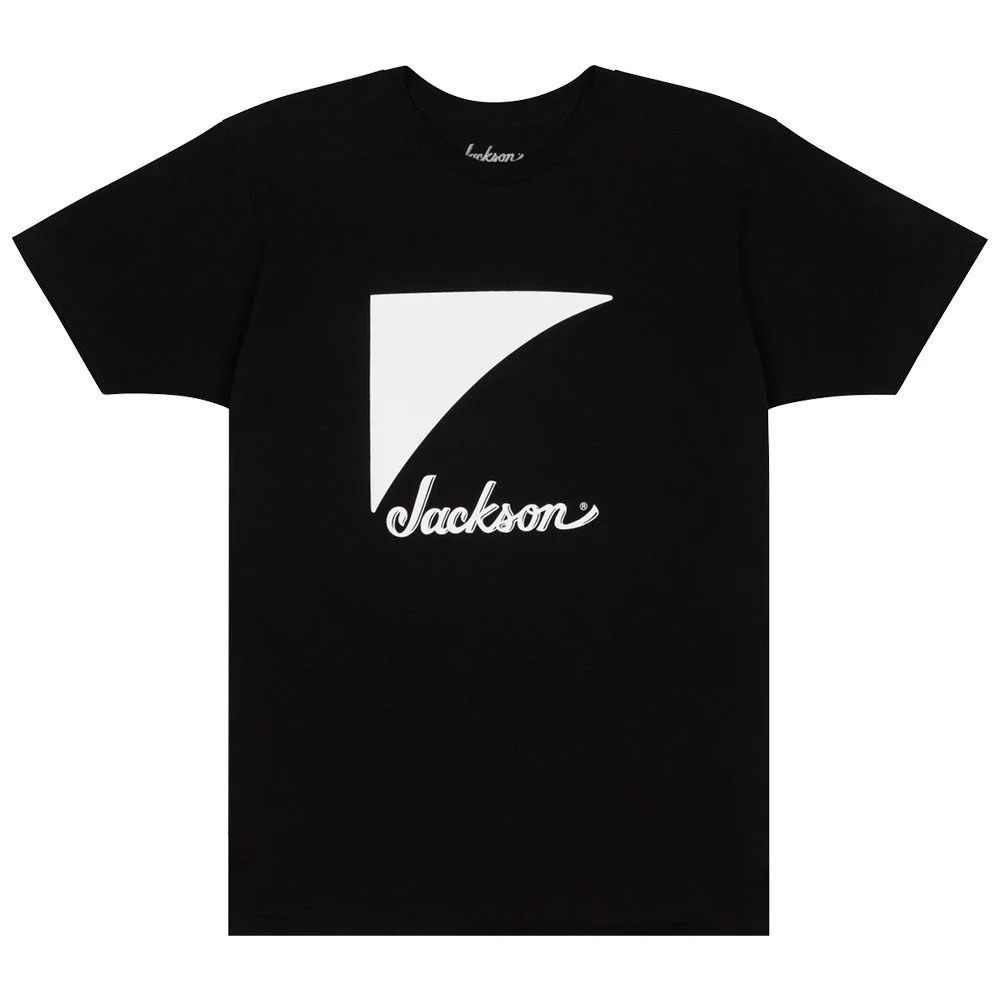 Jackson Shark Fin Logo T-Shirt (Black) Small