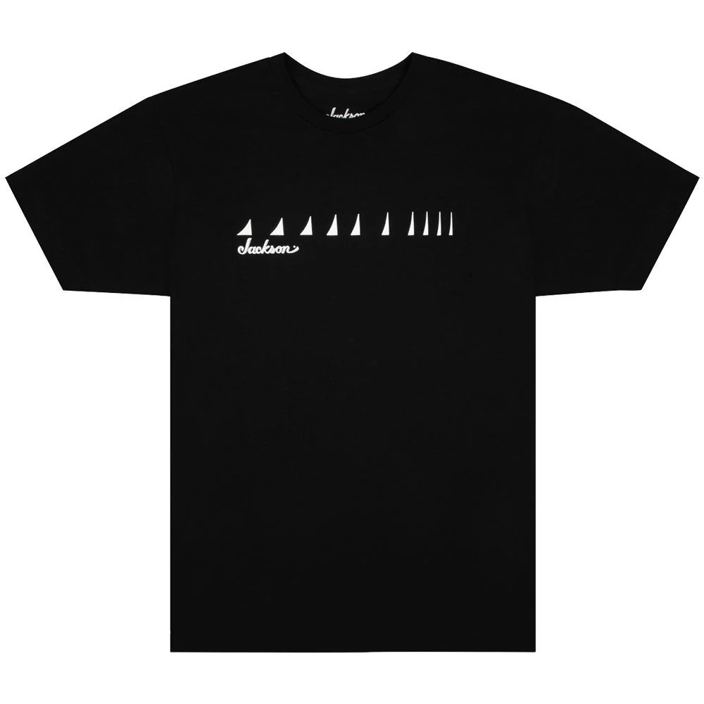 Jackson Shark Fin Neck T-Shirt (Black) Extra Large