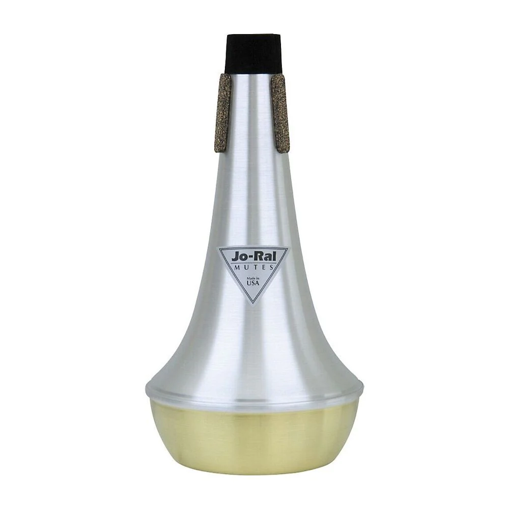 Jo-Ral Bass Trombone Straight Mute - Aluminium with Brass Bottom