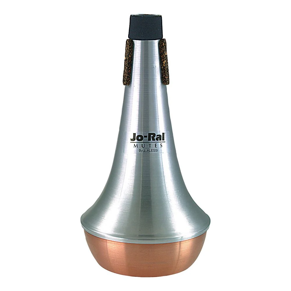Jo-Ral Bass Trombone Straight Mute - Aluminium with Copper Bottom