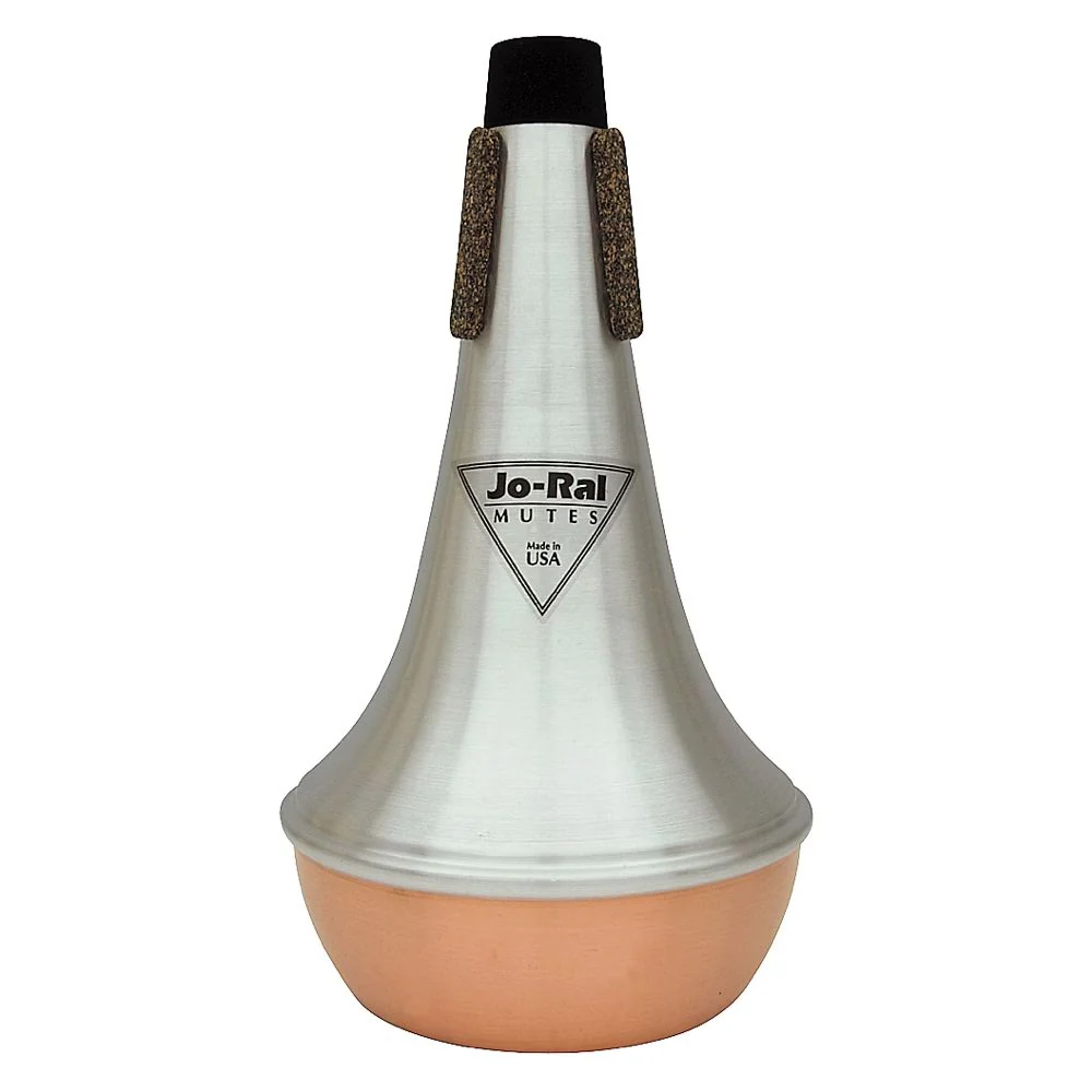 Jo-Ral Tenor Trombone Straight Mute - Aluminium with Copper Bottom