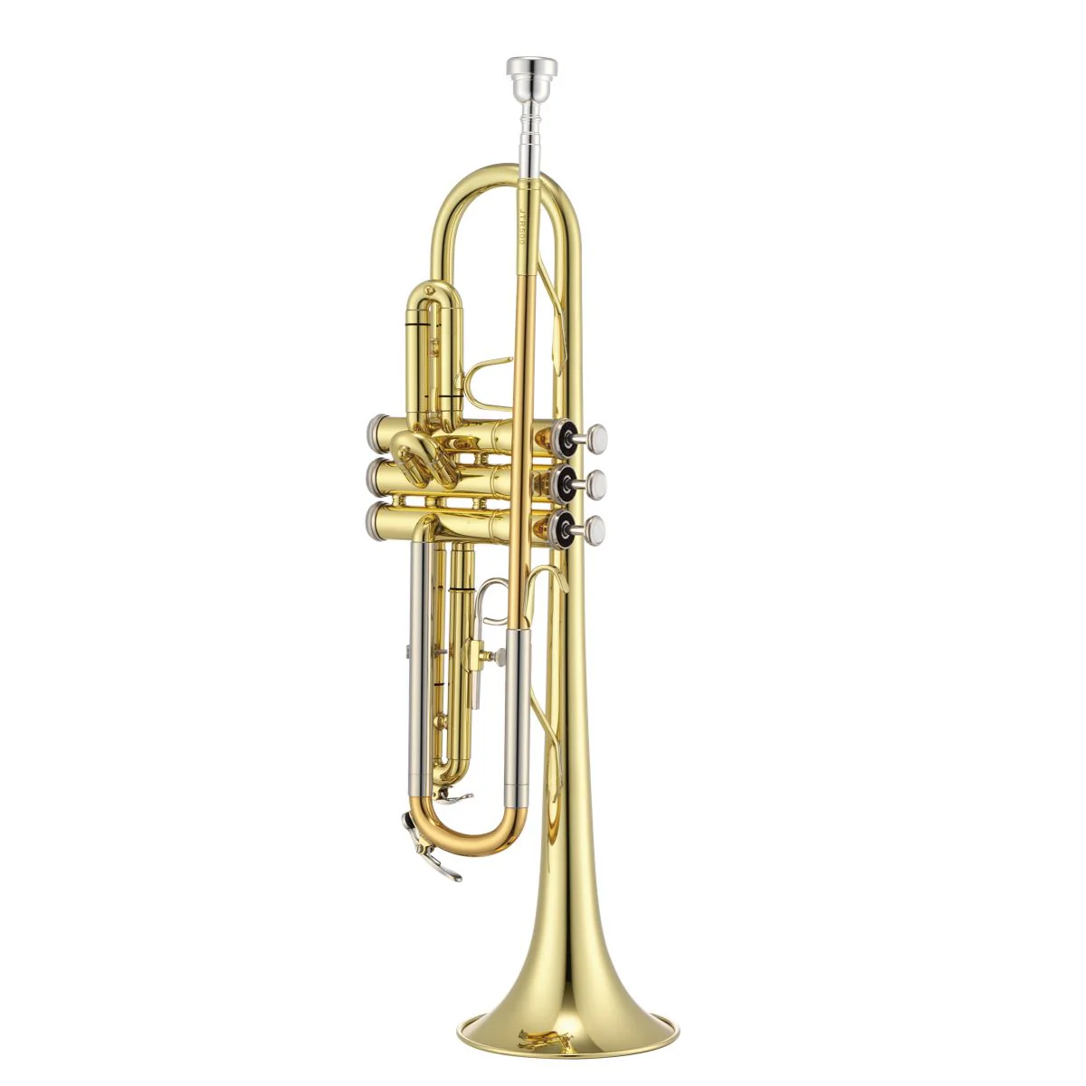 Jupiter 500 Series JTR500 Bb Trumpet 4.8" Yellow Brass Bell inc ABS Case
