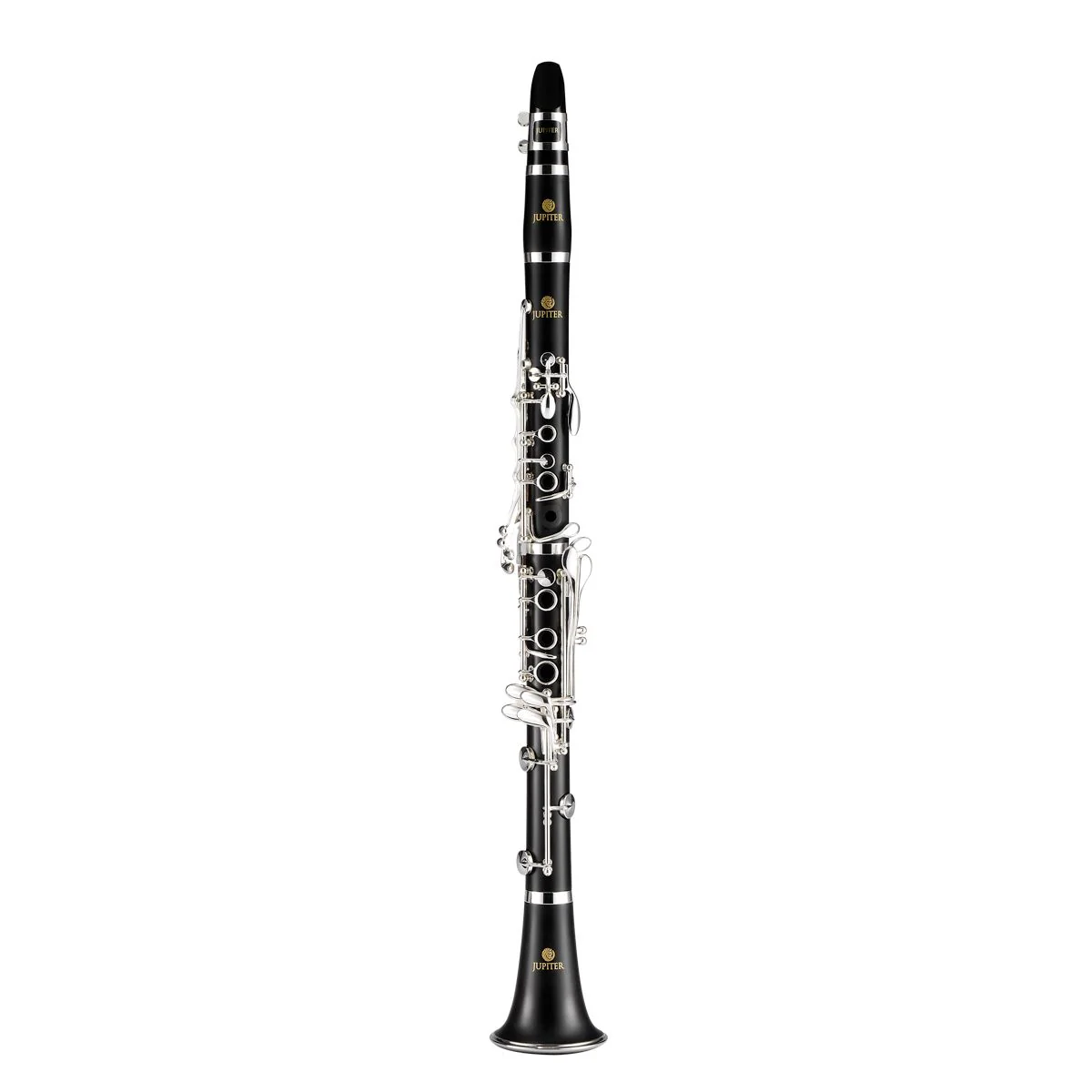 Jupiter 700 Series JCL750SQ Bb Clarinet Grenadilla Wood Body inc Side-Carry Softcase