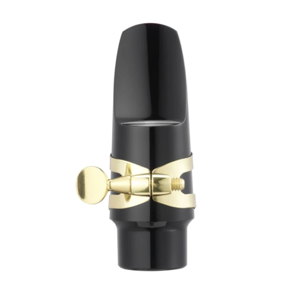 Jupiter JWMSSK1 Soprano Saxophone Mouthpiece w/ Gold-Lacquered Ligature &
