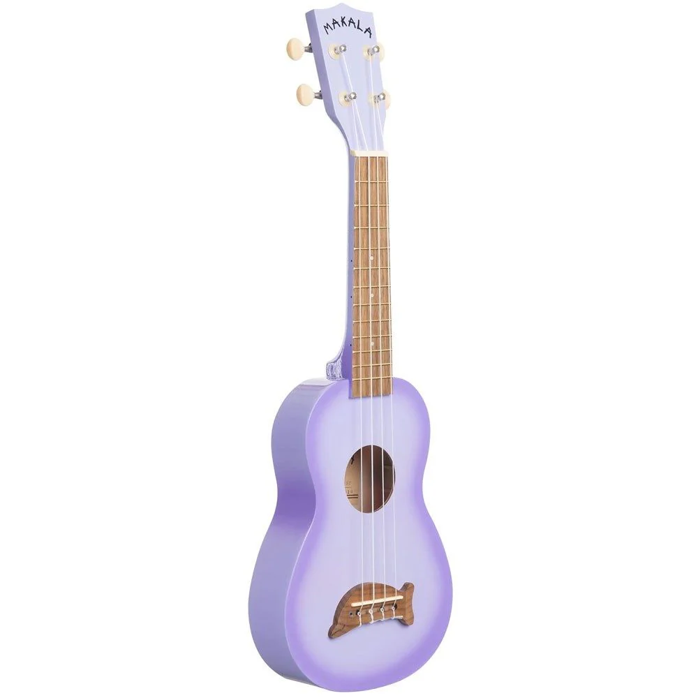Kala Makala MK-SD/PLBURST Purple Burst Soprano Dolphin Ukulele