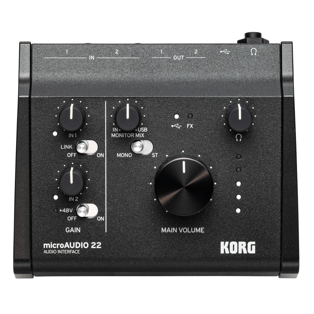 Korg MicroAudio 22 2-Input/ 2-Output USB Audio Interface