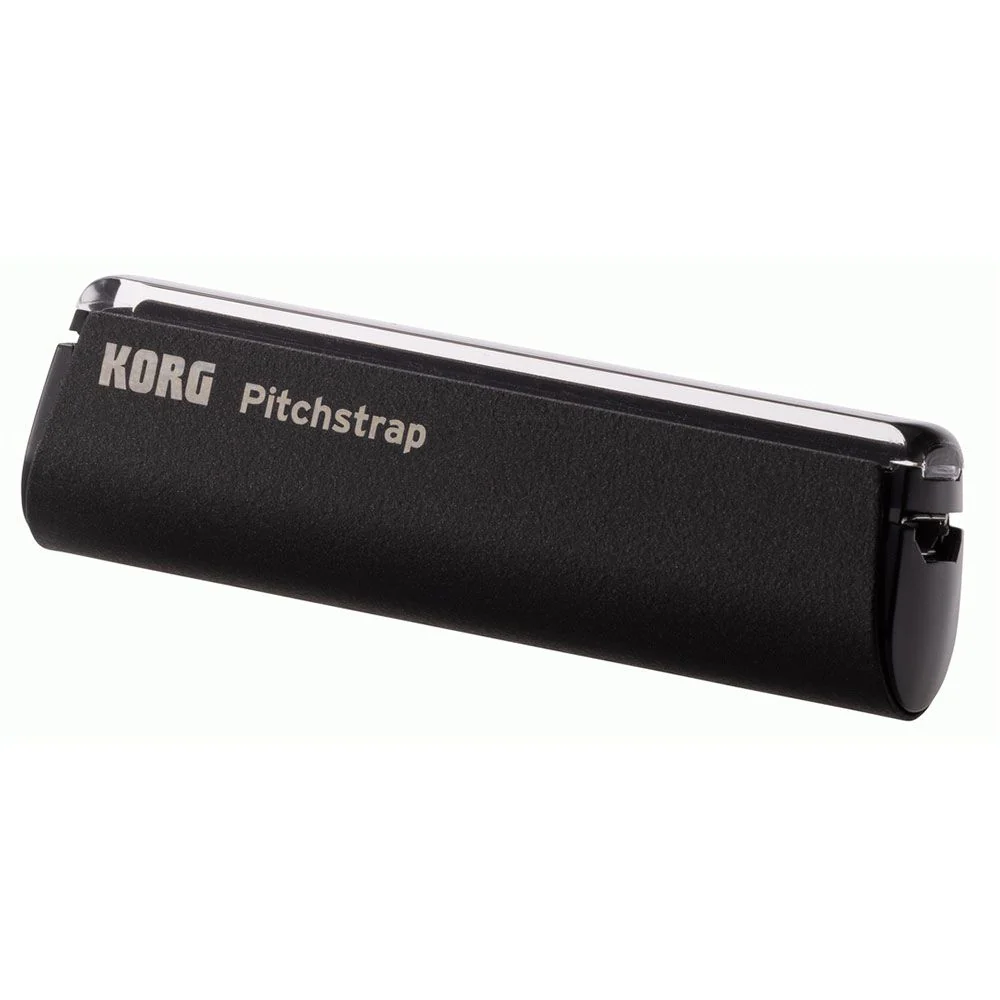 Korg PST-1BK Pitchstrap Tuner for Guitar Straps (Black)